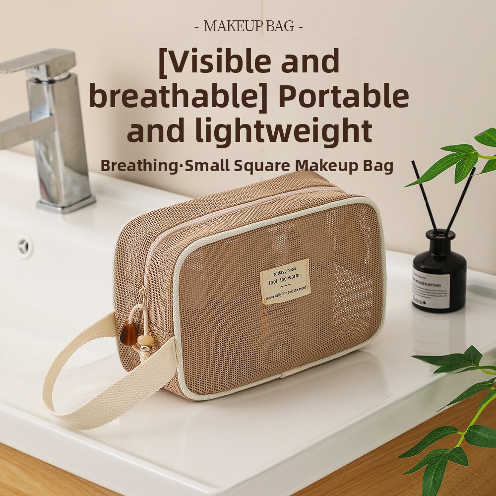 Net fabric wash and storage bag for women - Image 5