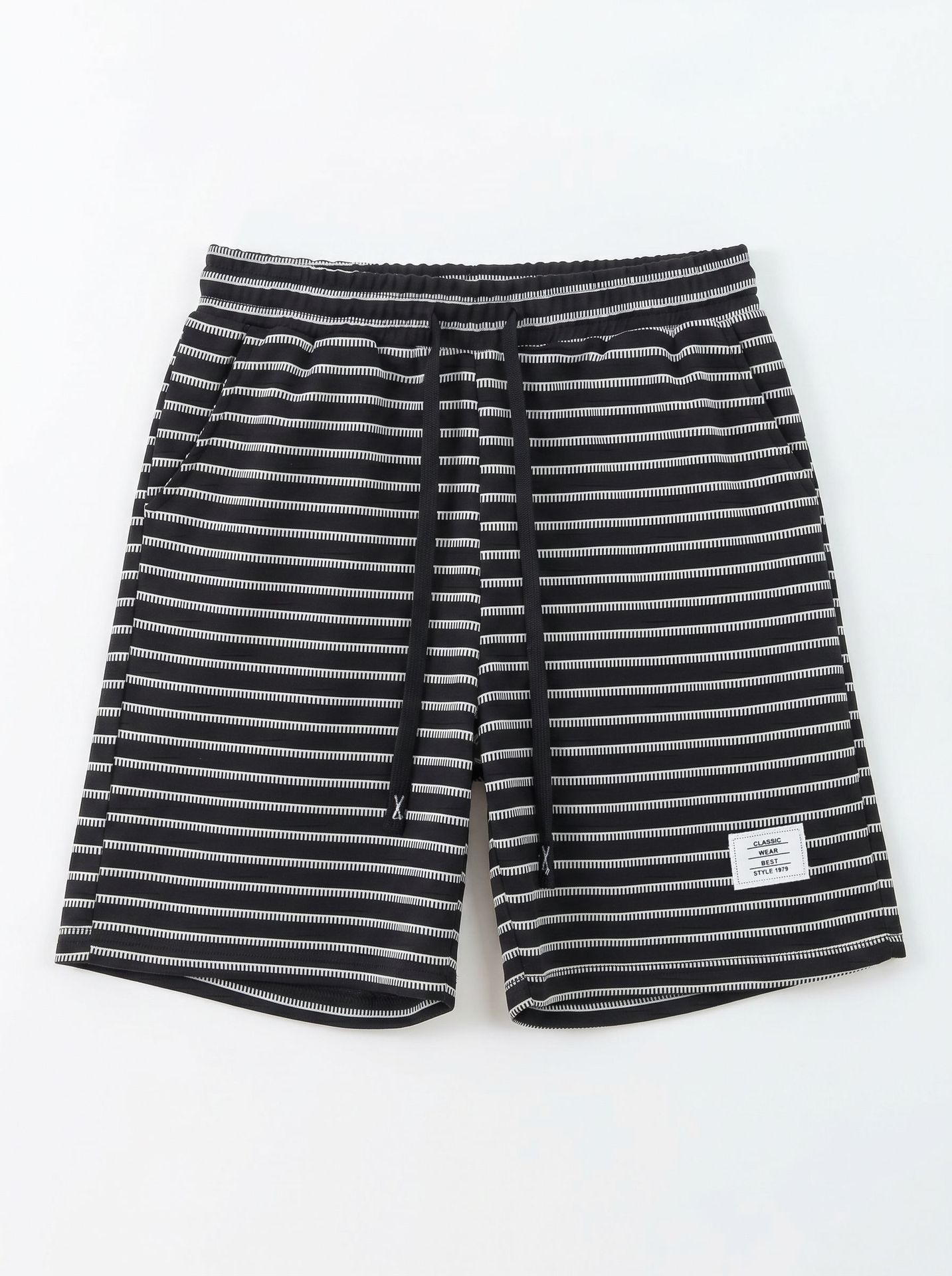 Vintage Striped Shorts - Image 3
