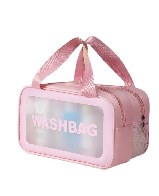 The Sylvie Wet and Dry Separation Toiletry Bag Detail – La Rose Couture Handbags & Clutches