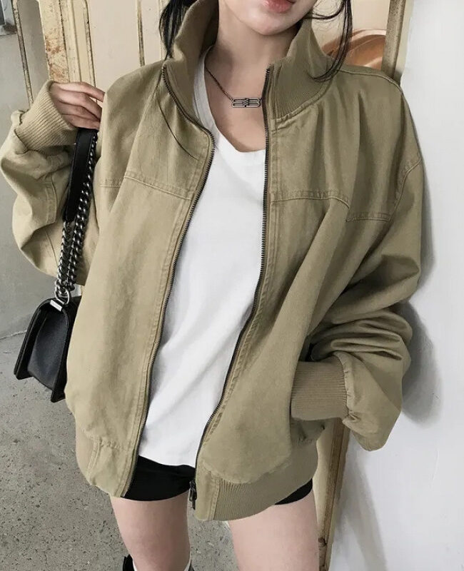 The Melanie Loose Fit Casual Jacket Detail – La Rose Couture Coats & Jackets