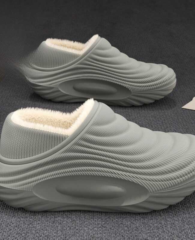 The Juliette Fleece Lined Cotton Slippers for Indoor Home Detail – La Rose Couture Shoes & Footwear