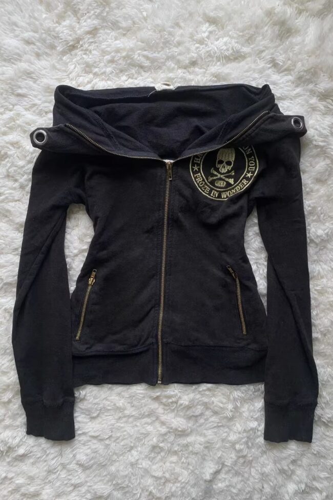 The Nathalie Slim Fit Hoodie – La Rose Couture Tops & Blouses