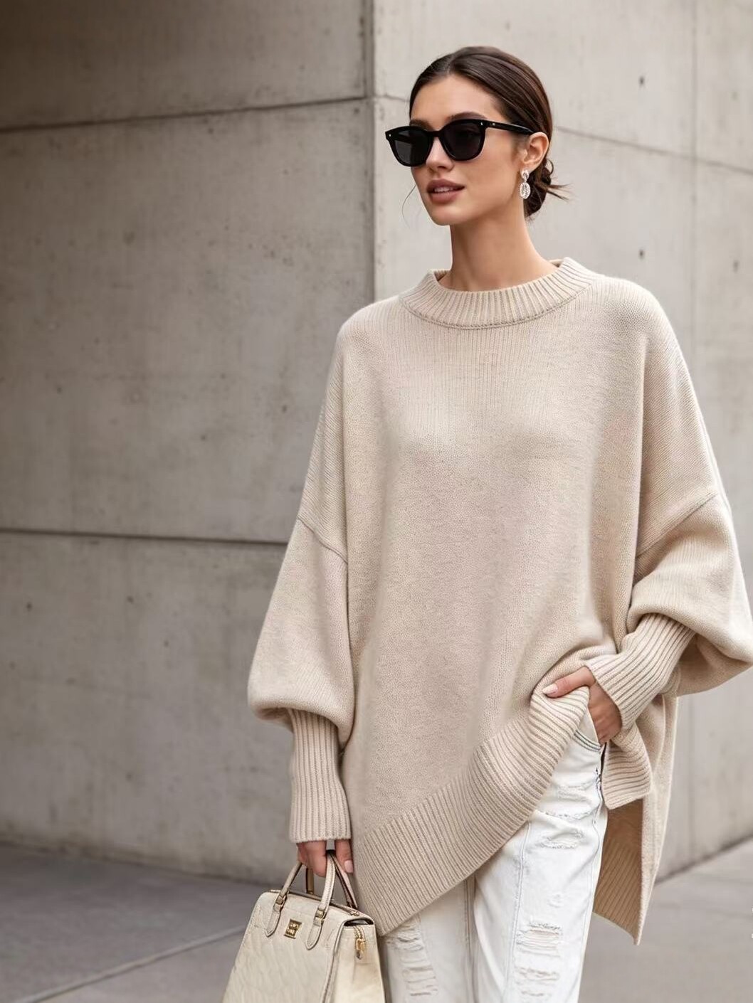 Wool Knit Sweater