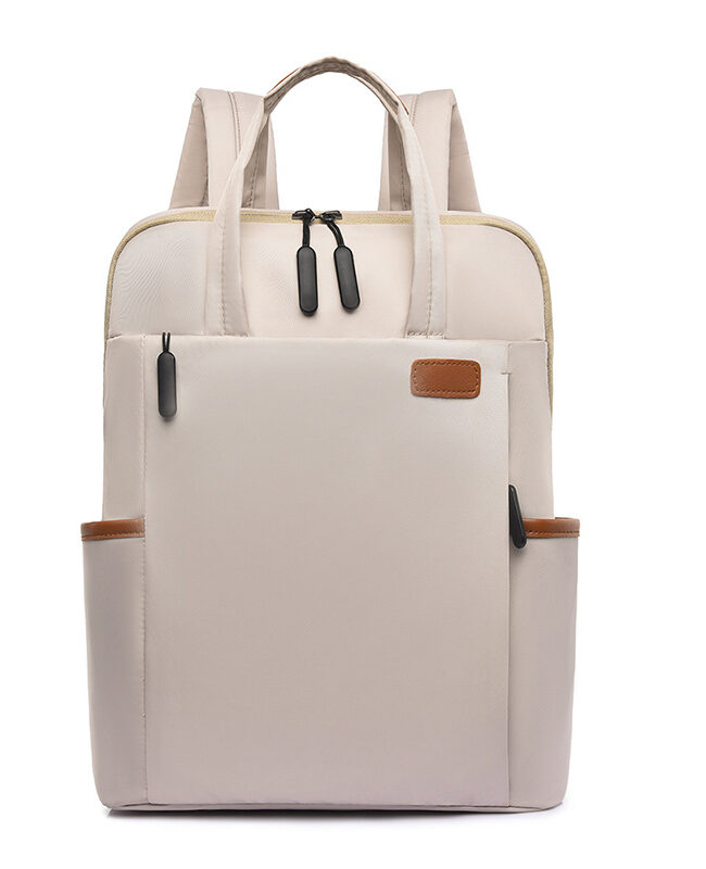 The Berenice Backpack Nylon Computer Commuter Detail – La Rose Couture Handbags & Clutches