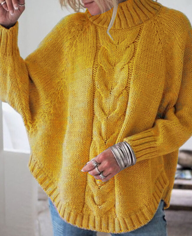 The Roxane Knitted Sweater Detail – La Rose Couture Tops & Blouses
