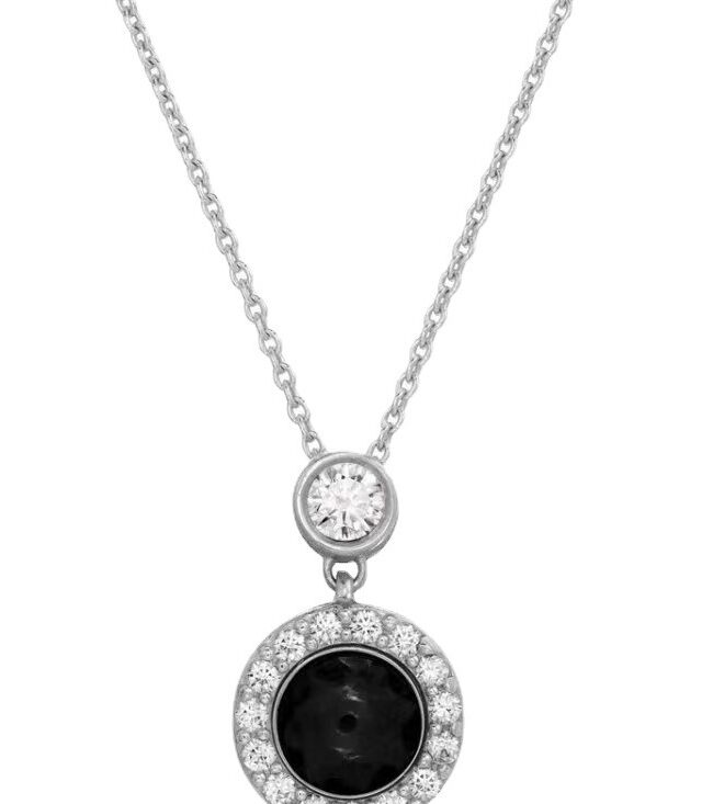 The Clemence Photo Projection Necklace Detail – La Rose Couture Jewellery & Accessories
