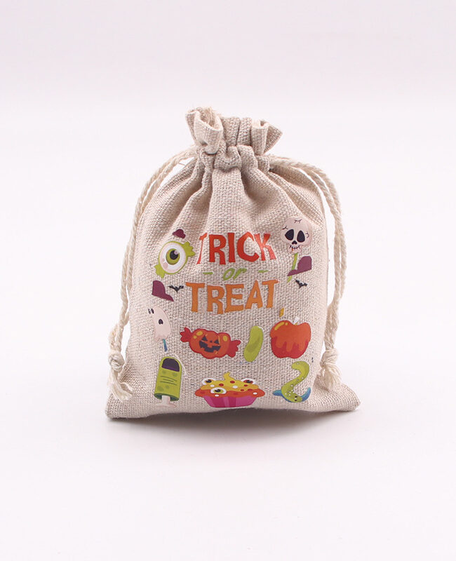 The Noemie Halloween Cotton Drawstring Gift Bag Detail – La Rose Couture Handbags & Clutches
