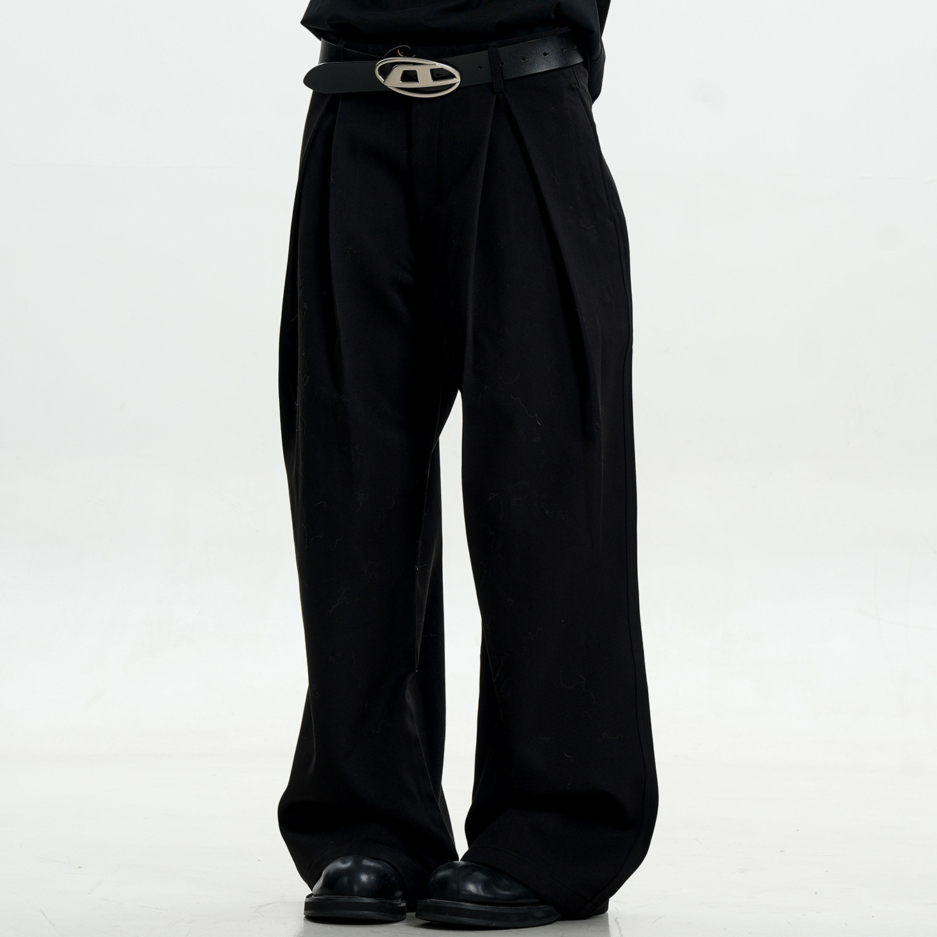 Wide-leg casual trousers - Image 3