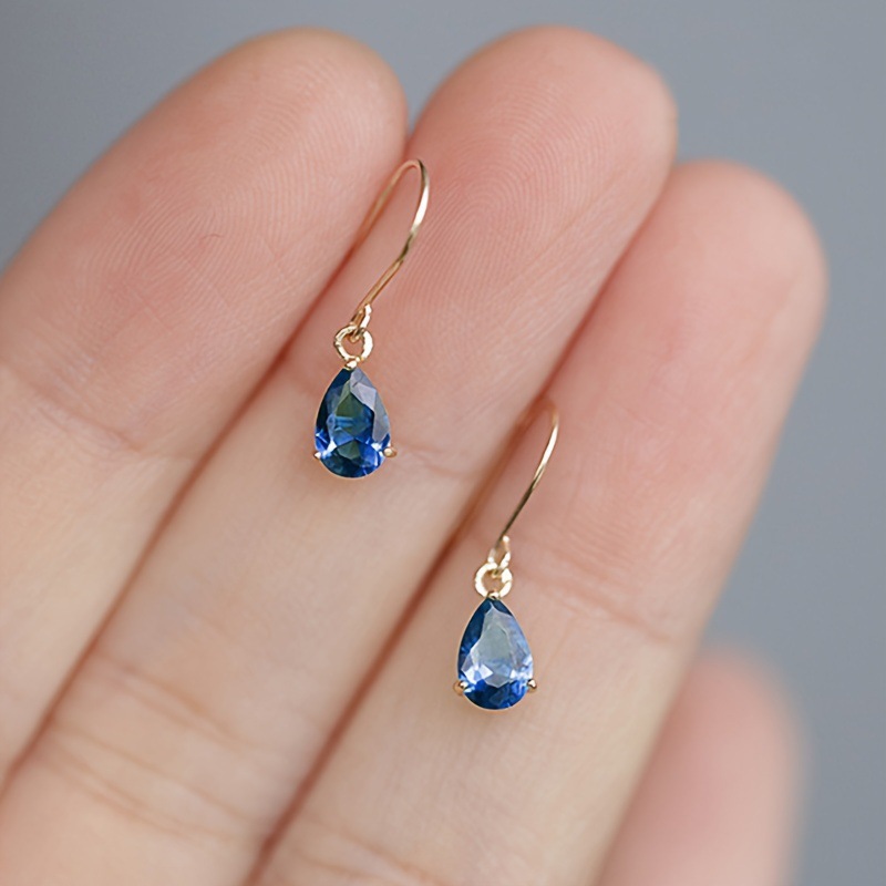 Teardrop Gemstone Earrings