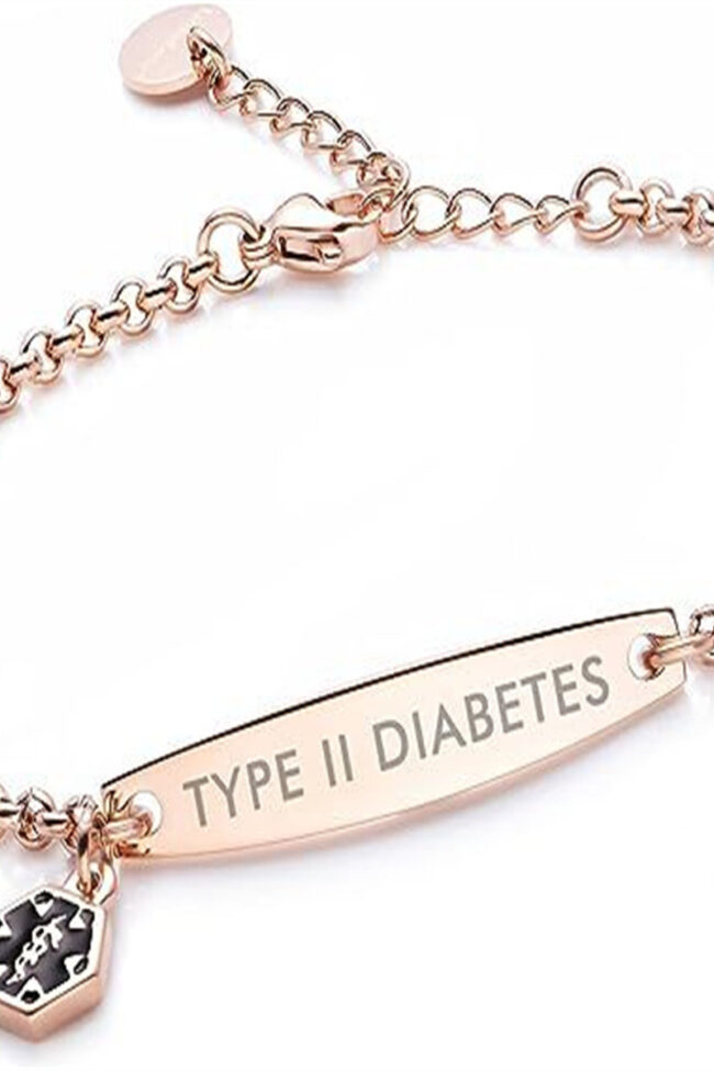 The Fleur Warning Id Bracelet in Stock – La Rose Couture Jewellery & Accessories