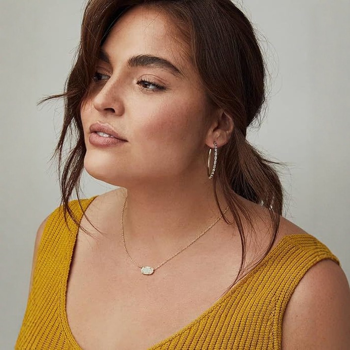 Oval Birthstone Gold Plated Necklace - Image 5