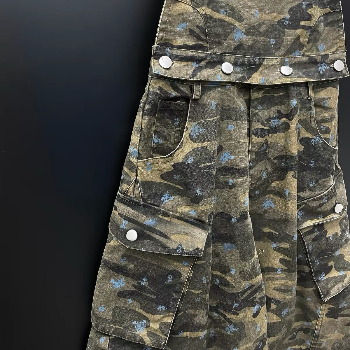 Loose Casual Retro American-style Detachable Casual Pants - Image 5