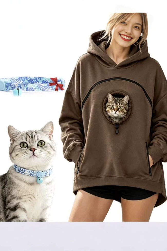 The Anais Couples Pet Carrier Hoodie Unisex Kangaroo Pocket Pullover – La Rose Couture Tops & Blouses