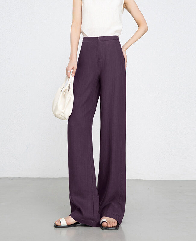 The Fabienne Tall Sized Casual Pants – La Rose Couture Trousers & Skirts