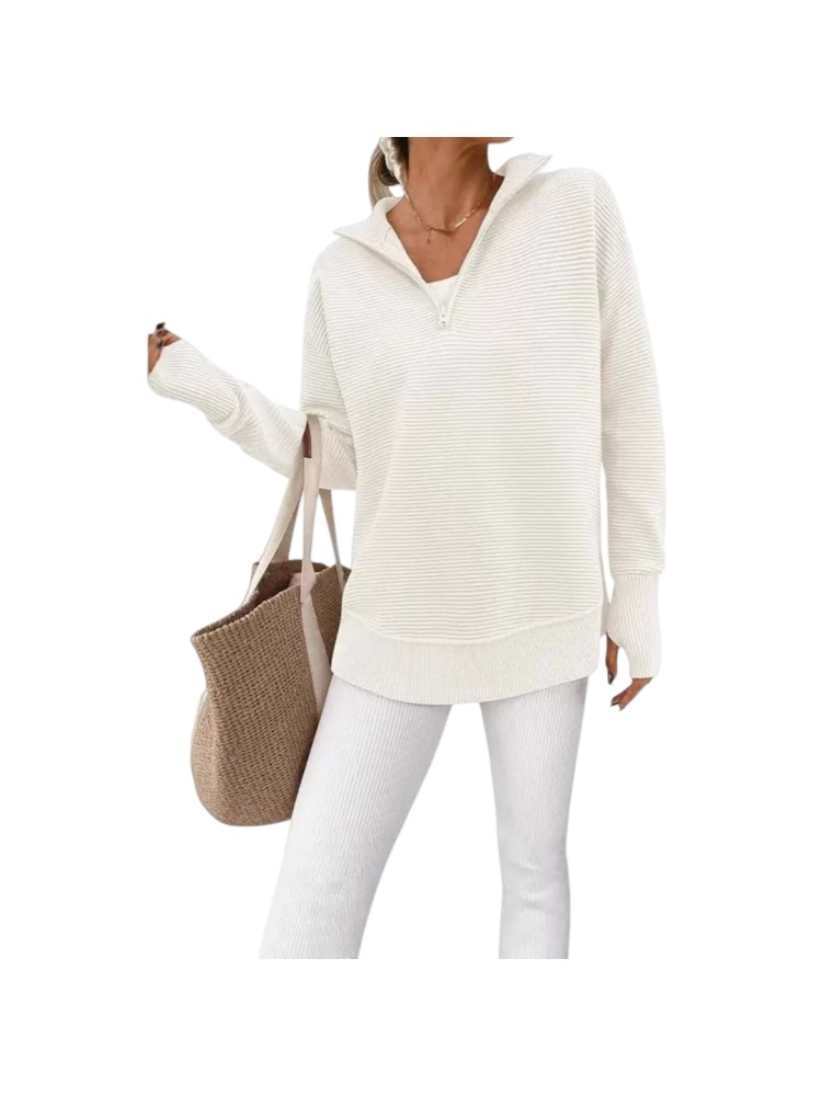 Womens Casual Knit Sweater - Image 4
