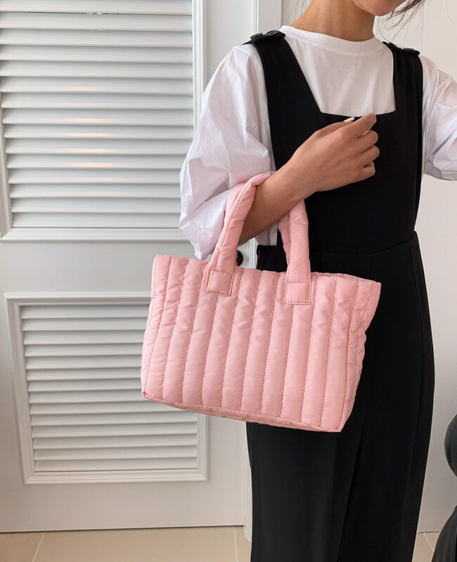 The Hermione Cotton Tote Bag Detail – La Rose Couture Handbags & Clutches