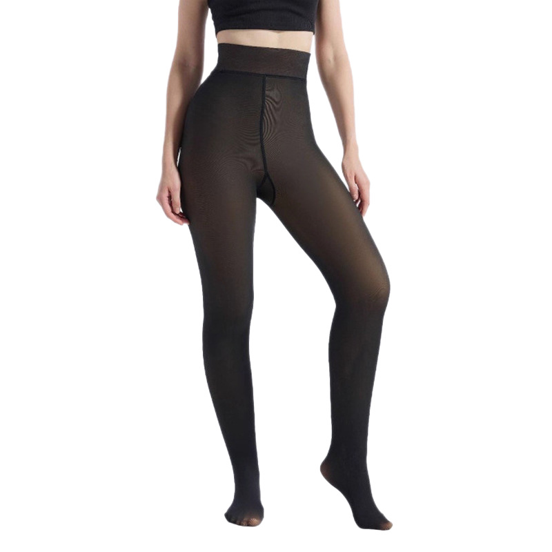 Fleece Lined Shaping Pantyhose - Image 3