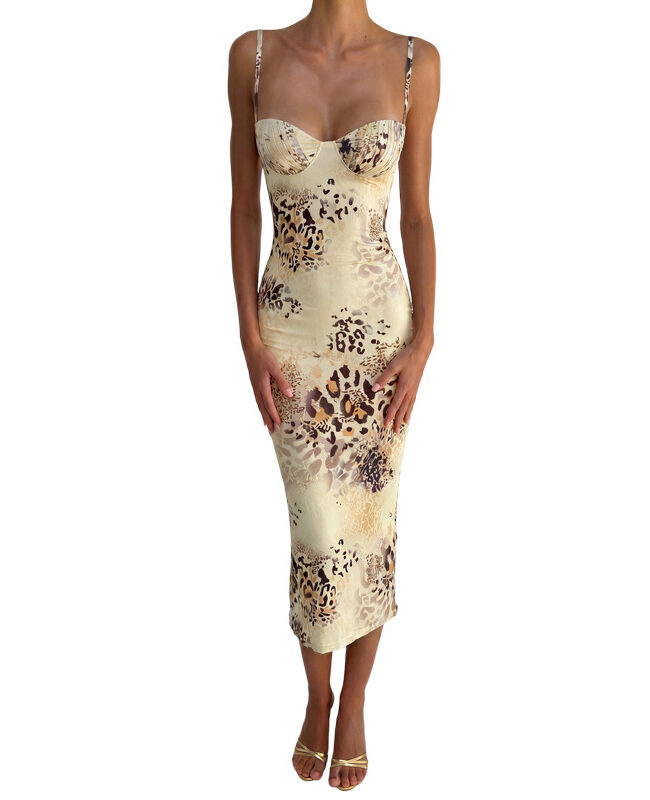 The Jacqueline Spaghetti Strap Slip Dress Detail – La Rose Couture Dresses & Gowns