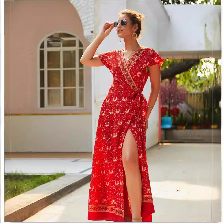 Bohemian 3D Print Sleeveless Dress - Image 2