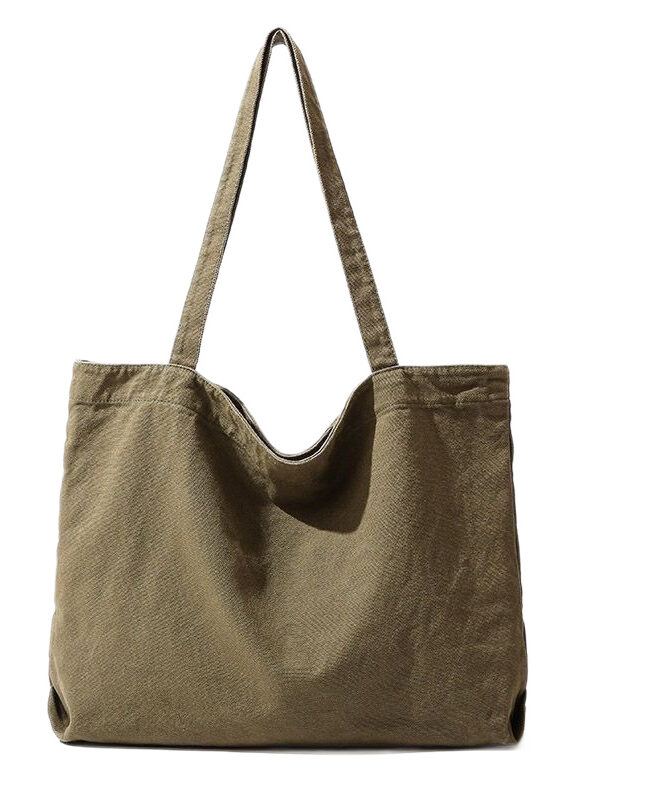 The Cecile Retro Canvas Tote Bag with Large Capacity Detail – La Rose Couture Handbags & Clutches