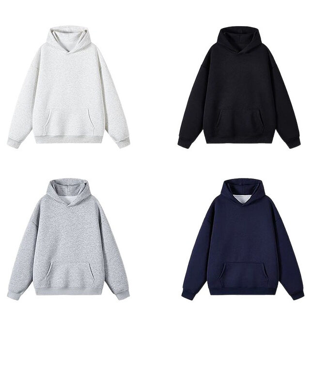 The Virginie Oversized Hoodie Detail – La Rose Couture Coats & Jackets