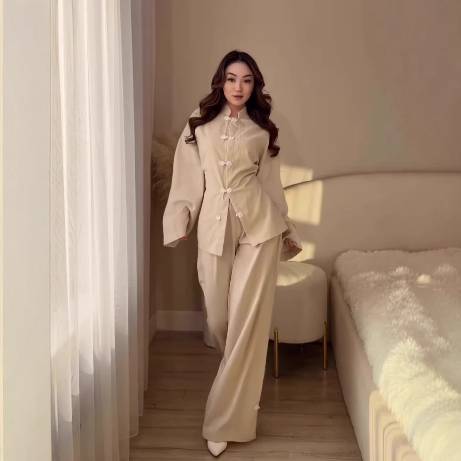 Retro Elegant Two-Piece Set - Image 3