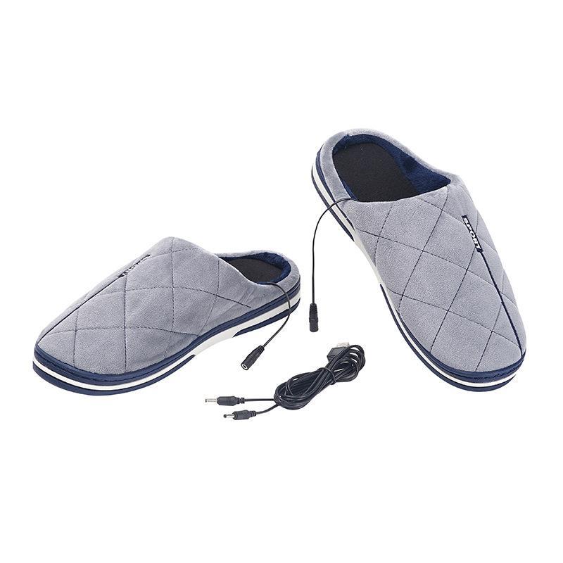 USB Heated Slippers Winter Warm Indoor Shoes - Image 2
