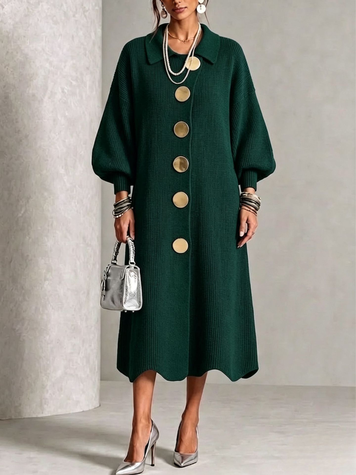 Women's A-Line Polo Dress - Image 5