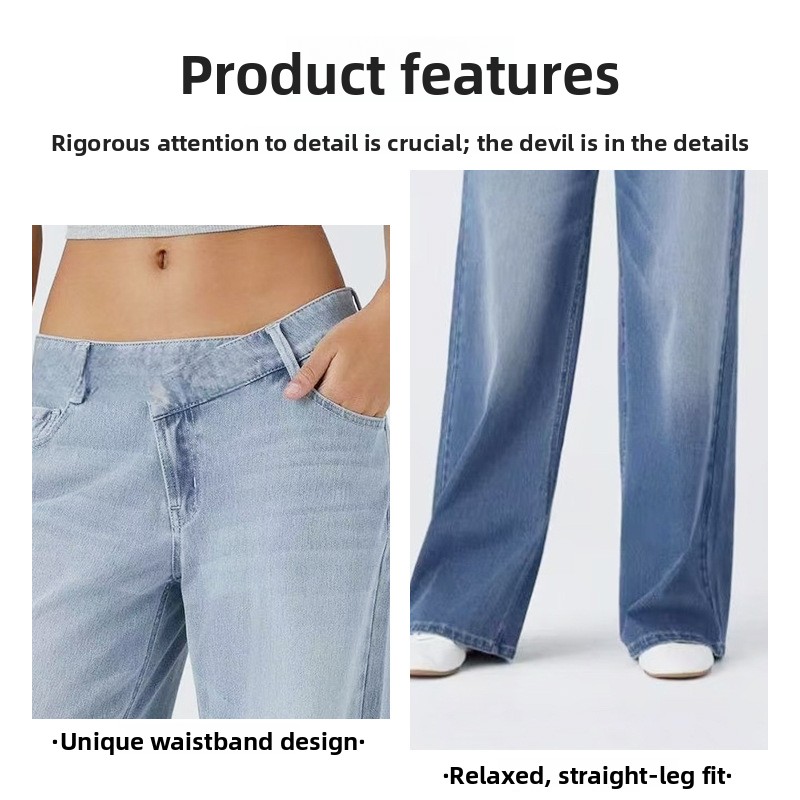 Womens Denim Trousers - Image 4