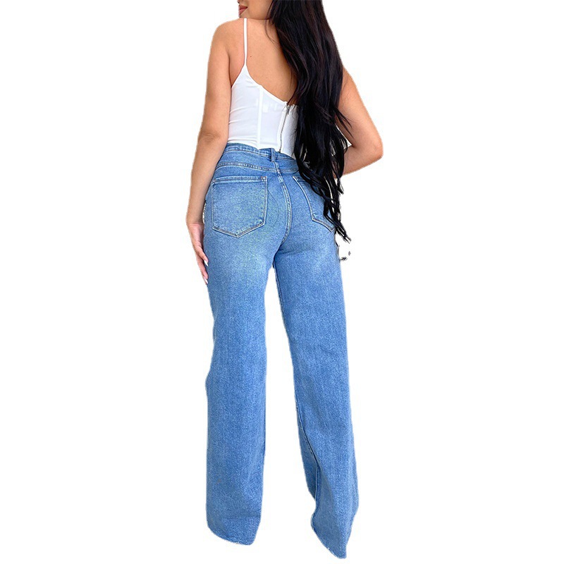 European-style comfortable wide-leg pants - Image 3