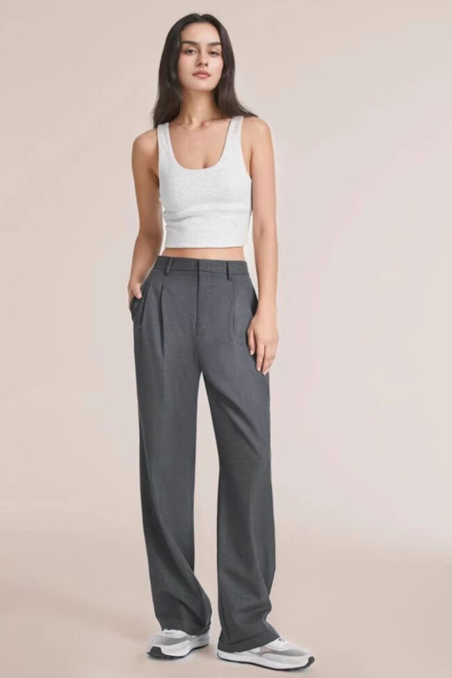 The Pascaline High Waist Wide Leg Pants – La Rose Couture Trousers & Skirts
