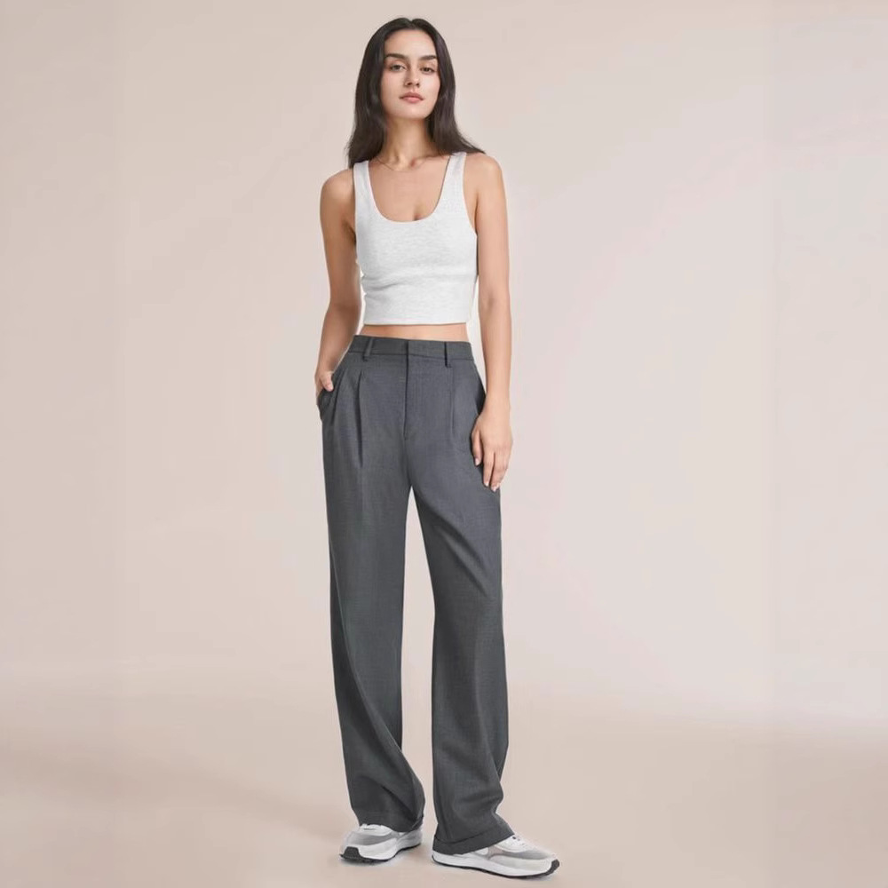 High Waist Wide Leg Pants