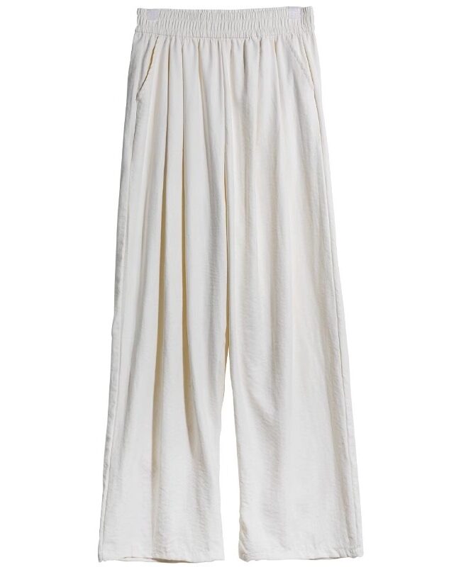 The Virginie Wide Leg Pants Detail – La Rose Couture Trousers & Skirts