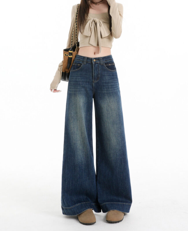 The Coralie High Waist Wide Leg Jeans – La Rose Couture Trousers & Skirts
