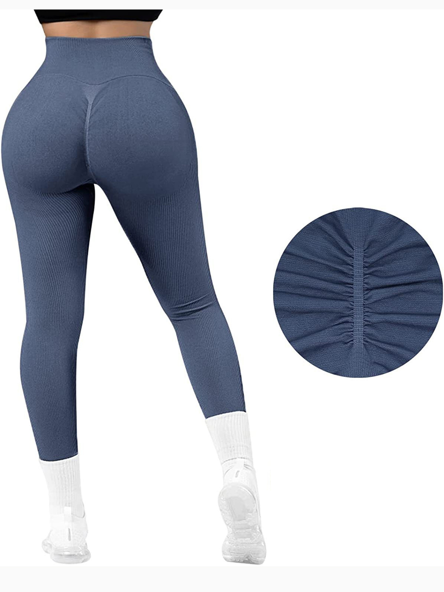 High-Waist Belly-Lifting Fitness Pants - Image 2