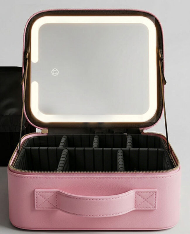 The Elodie Premium Makeup Bag Detail – La Rose Couture Handbags & Clutches