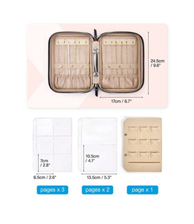 The Cyrielle Portable Jewelry Bag Detail – La Rose Couture Handbags & Clutches