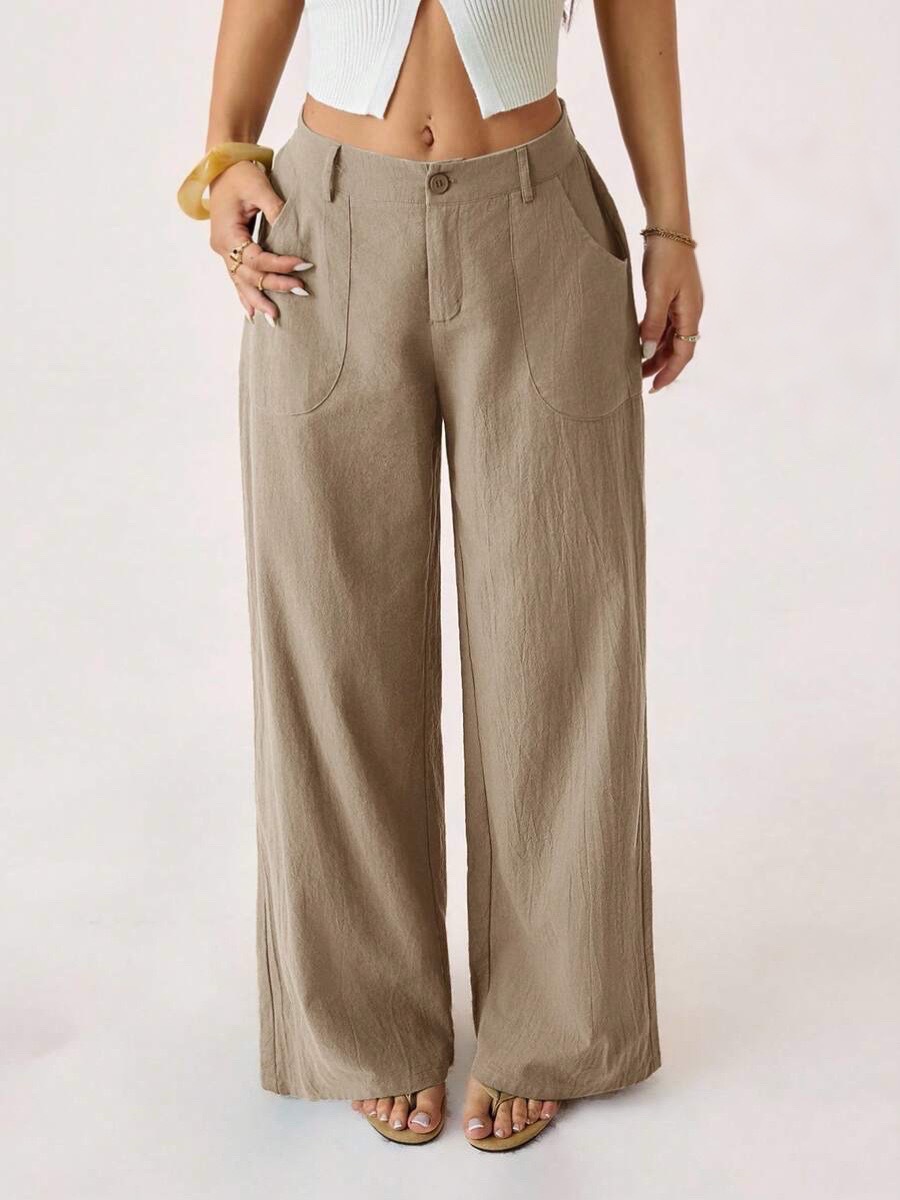 Women's Mid-Waist Pants - Image 5