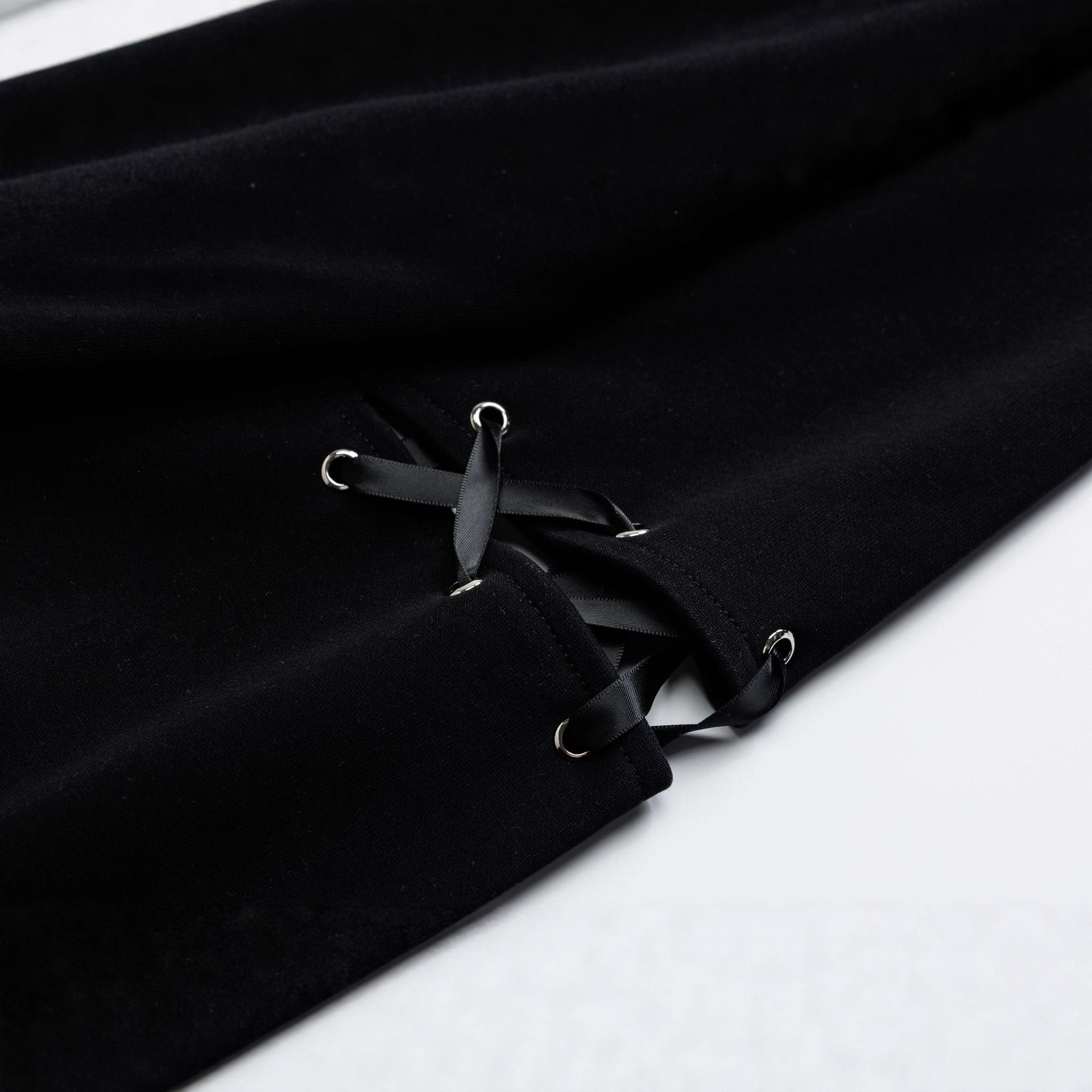 Women Y2K Pin Graffiti Rabbit Ears Hooded Sweatshirt Autumn Streetwear - Image 5
