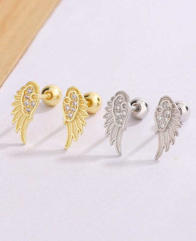 The Gaia Unique Personality Wing Ear Bone Studs – La Rose Couture Jewellery & Accessories