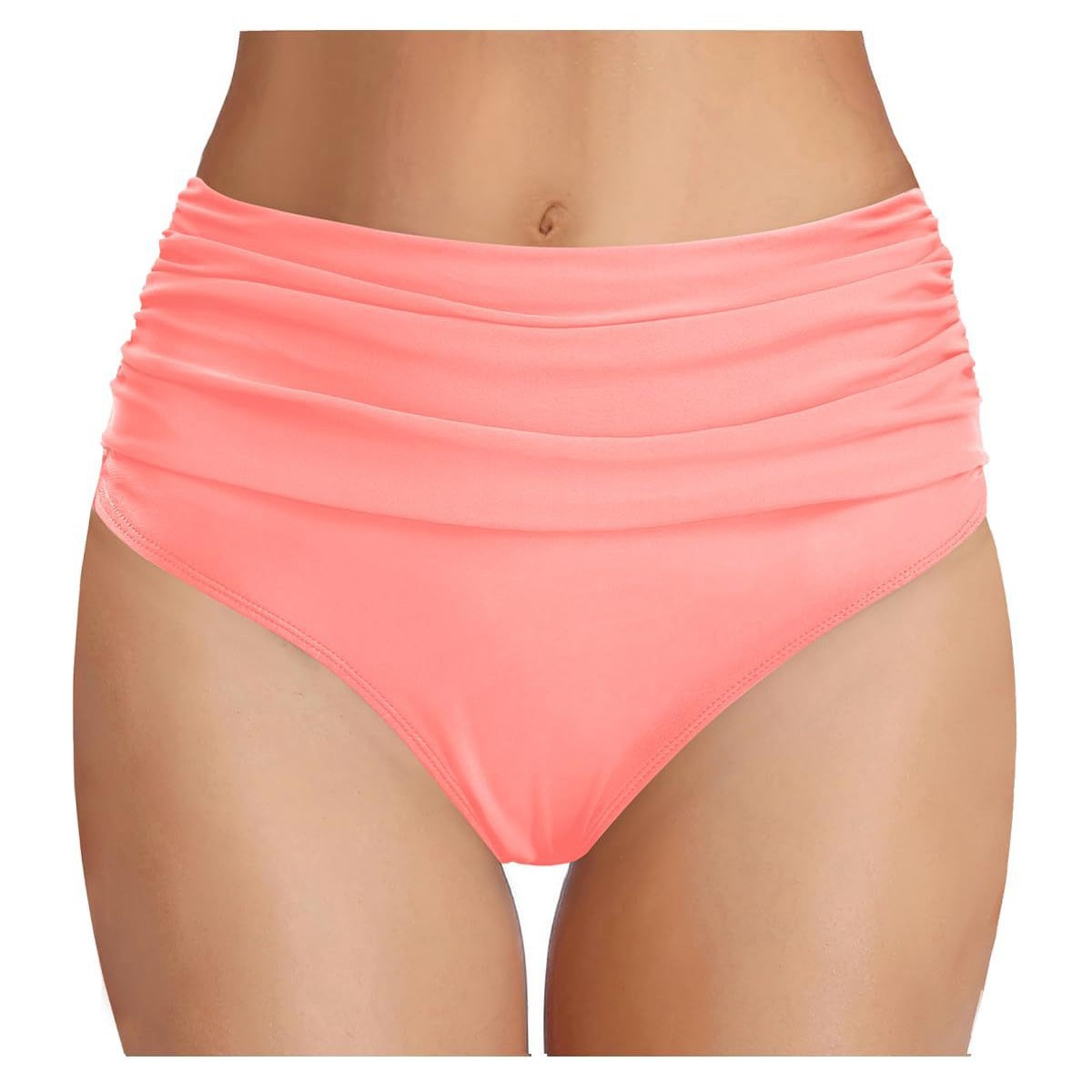 High Waist Bikini Swim Briefs - Image 5