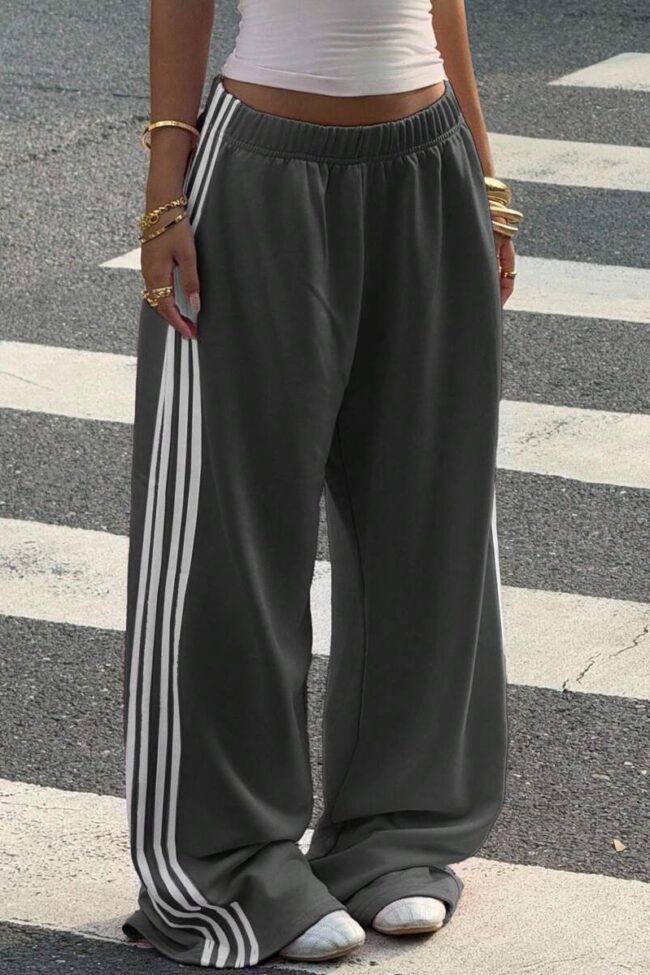 The Nadege Casual Pants Detail – La Rose Couture Trousers & Skirts