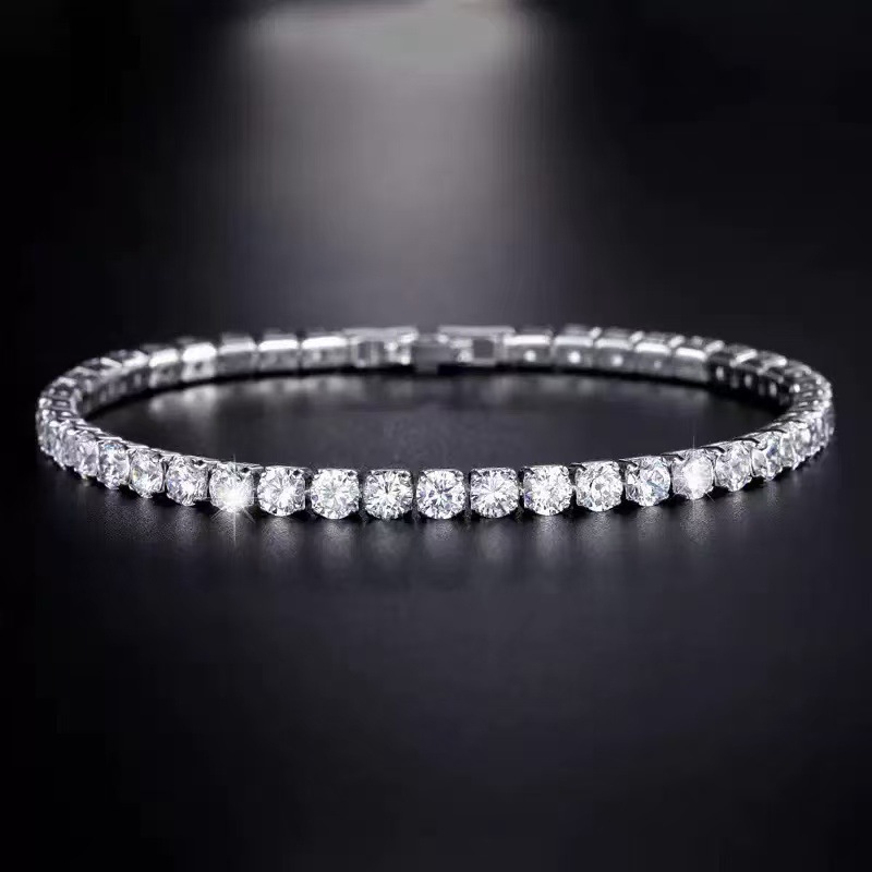 Elegant Zirconia Tennis Bracelet for Women - Image 4