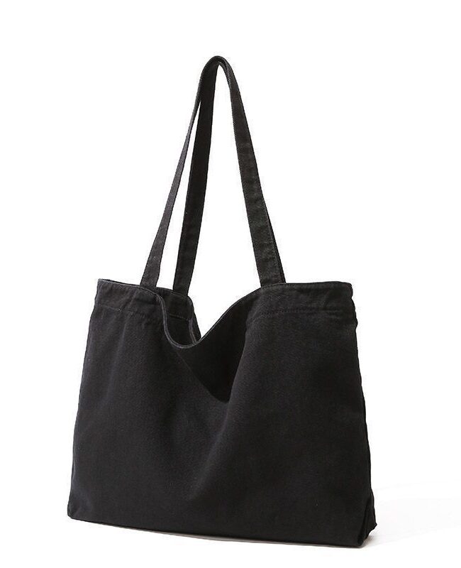 The Cecile Retro Canvas Tote Bag with Large Capacity Detail – La Rose Couture Handbags & Clutches