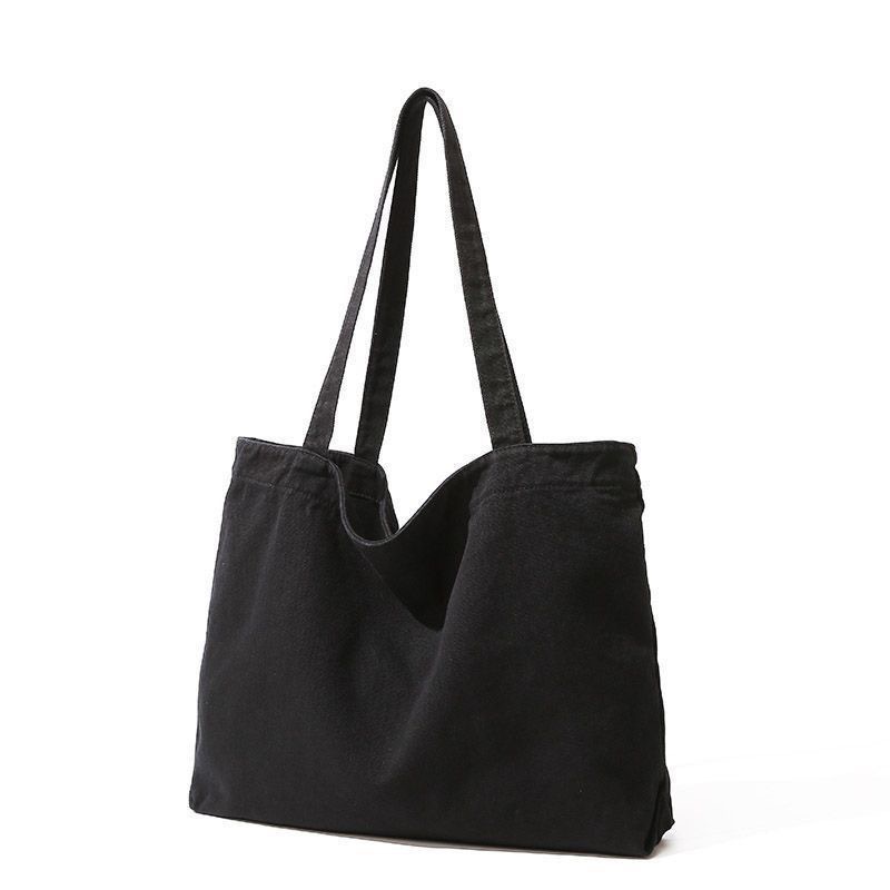 Retro Canvas Tote Bag with Large Capacity - Image 5