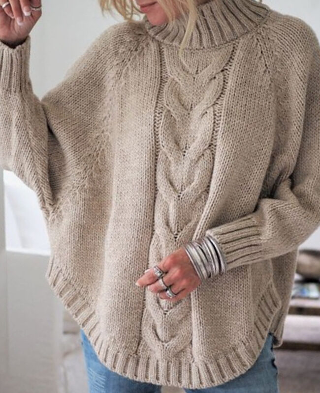 The Roxane Knitted Sweater Detail – La Rose Couture Tops & Blouses