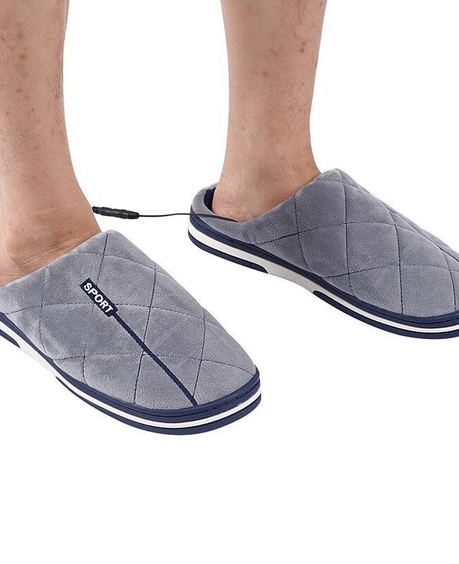 The Jacqueline Usb Heated Slippers Winter Warm Indoor Shoes Detail – La Rose Couture Shoes & Footwear