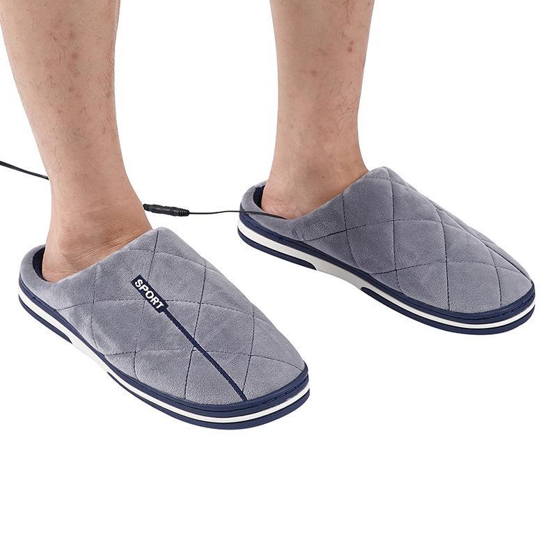 USB Heated Slippers Winter Warm Indoor Shoes - Image 3