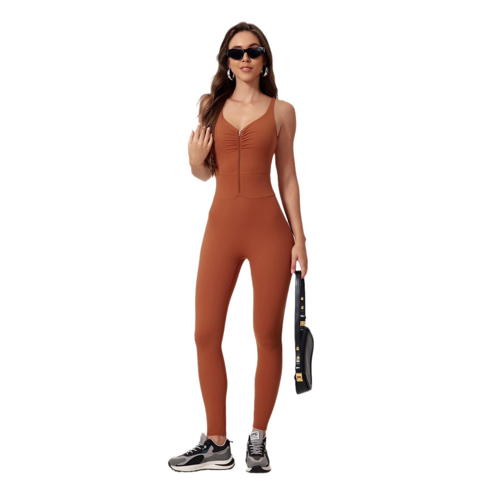 Womens Quick-Dry Yoga Running Fitness Suit - Image 2