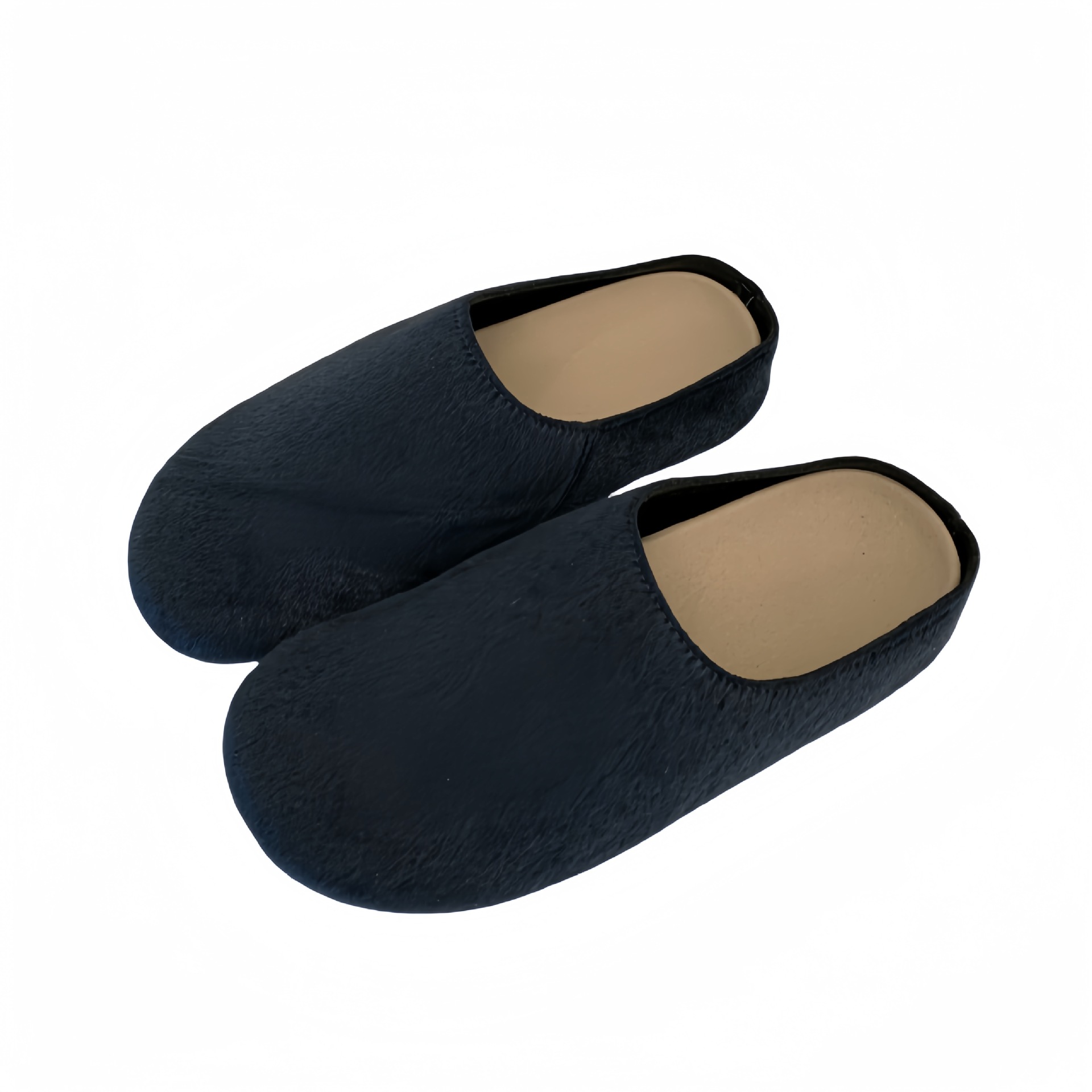 Vintage Chunky Platform Plush Lined Slip-On Loafers for Women - Image 2